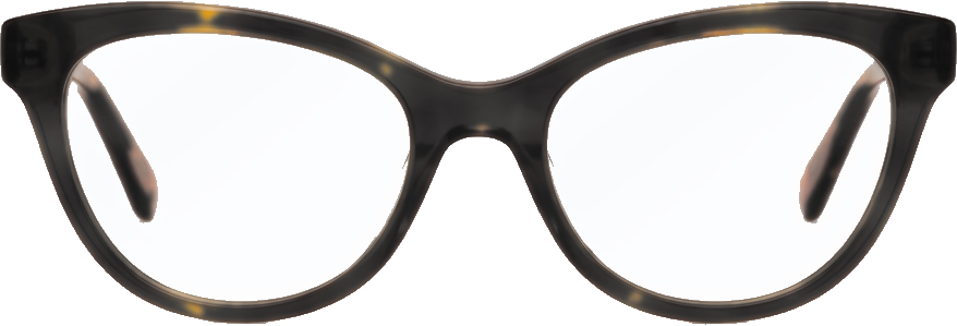 Alba glasses in Noir black