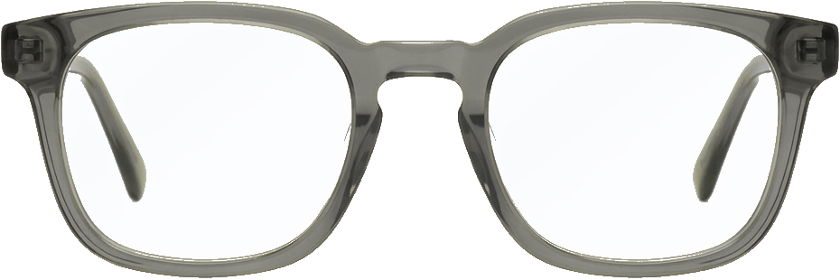 Ivo glasses in Crystal smoke