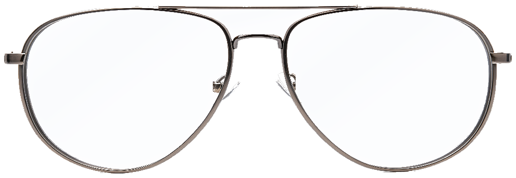 Sable glasses in Gunmetal, front view